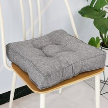 편안한 사각 쿠션 방석 두툼한 사계절 의자 좌식 방석