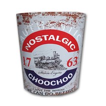 더웨스트 빈티지 휴지통 인테리어 쓰레기통, 5. 츄츄, 1개