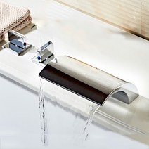 욕실 욕조 샤워 샤워기 수전 출구 노즐 폭포 수도꼭지 물 교체 크기 주둥이 월풀 캐스케이드 G1/2 입구, Wf-3010-174