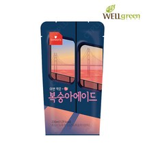 웰그린 스위츠 복숭아 에이드 230mlx30팩 파우치음료, 230ml