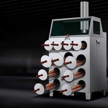 군고구마기계 노점 장사 군고구마 통 굽는기계 상업용, 11홀 스틸 장작모델