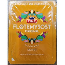 TINE 티네 플로테미소스트 브라운치즈 130g (노르웨이), 1개