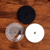 초슬림 플라스틱 회전판-꽃꽂이 돌림판 BS-15 15cm, 투명