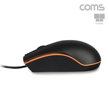 HY 나비 마우스NV26-MS10U 블랙 USB 유선 옵티컬