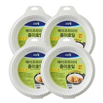 엘이케이 크린랲 에어프라이어 종이호일 중 (16cm) 30매입, 4개