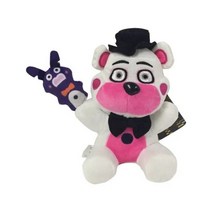Fnaf 썬드롭 봉제 장난감 보안 버그 망글 폭시 프레디 파즈베어 보스 게임 인형 선물, 20cm_3