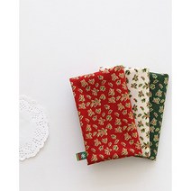 원단패키지 크리스마스 미니포인세티아3종 1/8마 68738, 1/4마(3장)