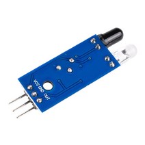 에어플로우 센서 유량계 아두이노 Diy용 스마트 전자 장치 자동차 로봇 반사 광전 3 핀 IR 적외선 장애물, 한개옵션0