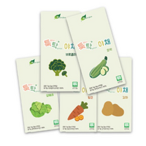 네이쳐그레인 툭탁야채 유기농 야채알갱이 이유식재료 5종 세트, 감자.양배추.당근.브로콜리.호박, 2세트