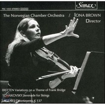 [CD] Iona Brown 모차르트: 디베르티멘토 / 차이코프스키: 세레나데 / 브리튼: 프랭크 브리지 변주곡 (Mozart / Britten / Tcha...