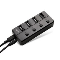 넥스트 NEXT-704UHP USB2.0 4포트 포트별 스위치 유전원 USB 허브