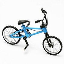 광폭 타이어 자전거 미니 bmx 손가락 산악 장난감 소매 상자 + 2pcs 예비 미니, 파란색 2