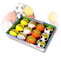 말랑말랑 스포츠 스펀지볼 4종세트(12개입)어린이 미니 소프트 장난감 공