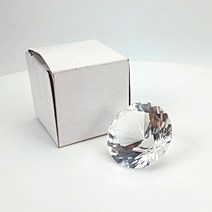 유리문진 민들레 문진 K9 20mm 1 조각 지우기 크리스탈 다이아몬드 유리 문진 장식 홈 인테리어 액세서리, 한개옵션0