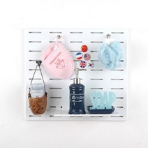 라인 타공판 400x400 세로x가로, 상세설명 참조, 화이트