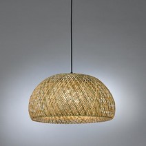 라탄 펜던트 식탁등 주방등 1등 조명 (대)