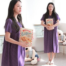 [서빈] new별꽃 이지 면100% 반팔 원피스[SBEM 2111]6종택1