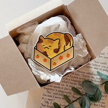 박스냥 석고방향제 몰드 / 고양이실리콘 몰드 / 캐릭터 모양 답례품 만들기 / 공방