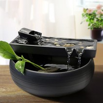 파파모미 천연가습분수대 실내분수대 집들이 개업선물, 옵션A(무화기추가)