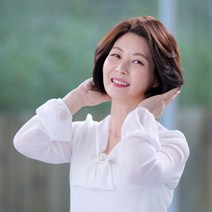 감쪽이 수제 인모 가발 100%인모 부분 여자 남자 정수리 가발 빈모 감추기 UV차단, 자연검정