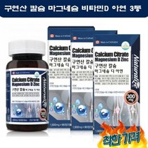 구연산칼슘 D 영양제 임산부 3통