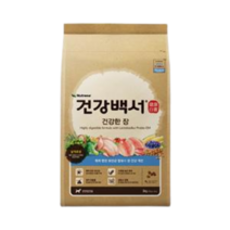 건강백서 전연령 생선 건강한 장 기능성 애견사료, 2kg, 4개
