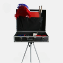 마술사 마술 도구 장비 가방 출장 테이블 삼각대 세트, No.1 클래식 블랙(스탠드)