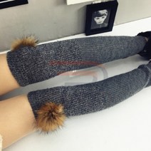 파샵 방울퍼 레그워머 여성골프발토시 레그토시 방한다리토시