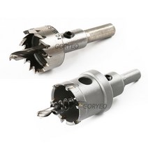 초경 홀쏘(15mm~100mm) 일반홀쏘(12mm~75mm), 일반홀쏘75mm