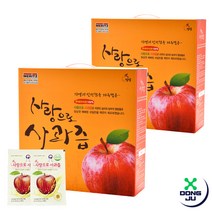 국내산 순수 100프로 생 사과즙 100포 선물포장