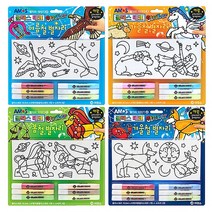 [아모스] 글라스데코자리 스티커 6종, 가을철 별자리