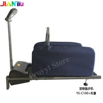 미니런닝머신 강아지재활훈련 애견실내훈련 강아지펫링런닝머신 애견트레드밀 반려견다이어트, 가드레일이 있는 C100
