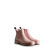 HUNTER WOMEN 오리지날 리파인드 첼시 글로스 레인부츠 - 아젤리아핑크 WFS1017RGLAPL - 핑크