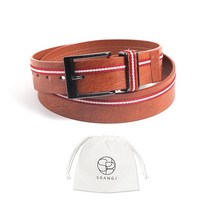 에스랑제이 레드라인 남자 골프 정장 청바지 벨트 허리띠 + 더스트백