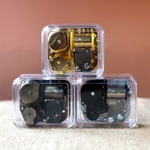 휴대용 미니 인테리어 수동 태엽 음악 오르골 보석함, 상품선택, 1-오르골-캐논