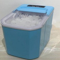 카페 및 업소용 제빙기 얼음기계 HZ6 아이스 메이커 소형 홈 15L 밀크 티샵 1012KGDAY Bar 큐브 머신 Small Ice Cube Machine, 하늘색+CN