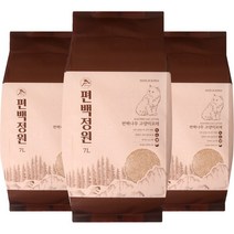 편백정원 모래 국내산 고양이모래 7L, 7LX3개