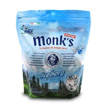 monks 몽스 아이스버그 캔디 500g 수입 대용량 허브 박하 민트사탕 목캔디