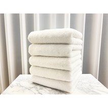 코튼퓨어 호텔타올 코마사 200g 40수, 10장, 화이트