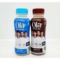 올가니카 올라 스포츠프로틴 오트 + 헤이즐넛코코아, 12개입, 240ml