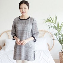 [우일인견] 엄마옷 4060 중년룩 국내산인견100% 시원한 블라우스