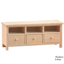 키덜트 목각 인형가구 미니어쳐 diy 탁상 돌하우스 옷장 쇼파 테이블, 캐비닛 1개(도색되지 않음)
