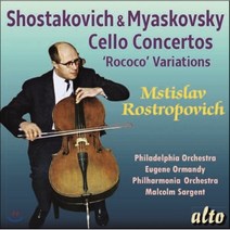 [CD] Mstislav Rostropovich / Eugene Ormandy 쇼스타코비치 / 미야코프스키: 첼로 협주곡 (Shostakovich / Mya...