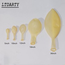 애드벌룬 에드벌룬 현판식 제막식천5/10/12/18/36 인치 두꺼운 투명 라텍스 풍선 웨딩 파티 생일 장식 공기, 06 1pcs 36inch  circle