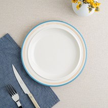 시라쿠스 메이플 홈카페 디저트접시 원형접시, 1P, 코지블루