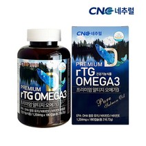 캐나다 알티지 오메가3 씨앤씨 네추럴 프리미엄 알티지 오메가3 6개월분 혈행개선, 180정, 216.72g, 1개