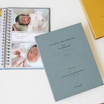 남자친구 1주년 선물 사진 앨범 제작 커플 포토 북 4x6 바인더 아이 사진 정리, 블랙