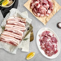 베스트밀 돼지고기 대용량 2kg 골라담기 구이용 볶음 수육 샤브샤브 찜, 8.베스트밀 목전지 볶음용 2kg (250g X 8팩)