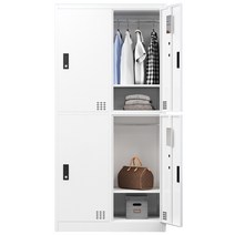 회사 탈의실 라커 케비넷 케비넛 케비닛 헬스장 기숙사, 네 개의 문 사물함 0.8mm