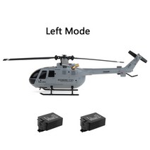 드론 Eachine-E120 RC 헬리콥터 2.4G 4CH 6 축 자이로 광학 흐름 현지화 Flybarless 스케일 드론 RTF Dron, 03 Left Mode 2Batteries